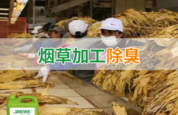 潔匠凈化·的凈工業(yè)除臭劑_煙草加工異味廢氣危害大，快速除臭就用Dejing的凈除臭劑！