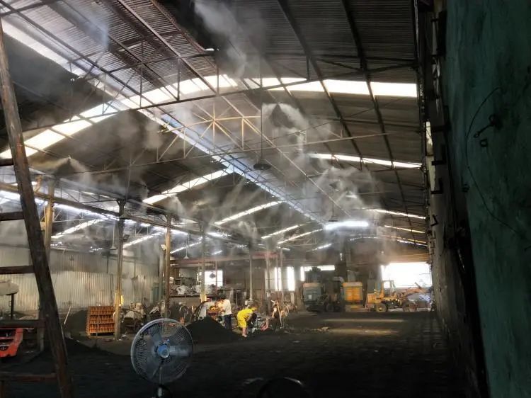 垃圾發(fā)電廠惡臭難題，用Dejing的凈工業(yè)除臭劑解決！